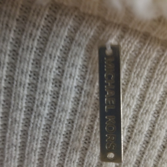 Michael Kors Open Fly Away Fringed Cardigan - Picture 3 of 8